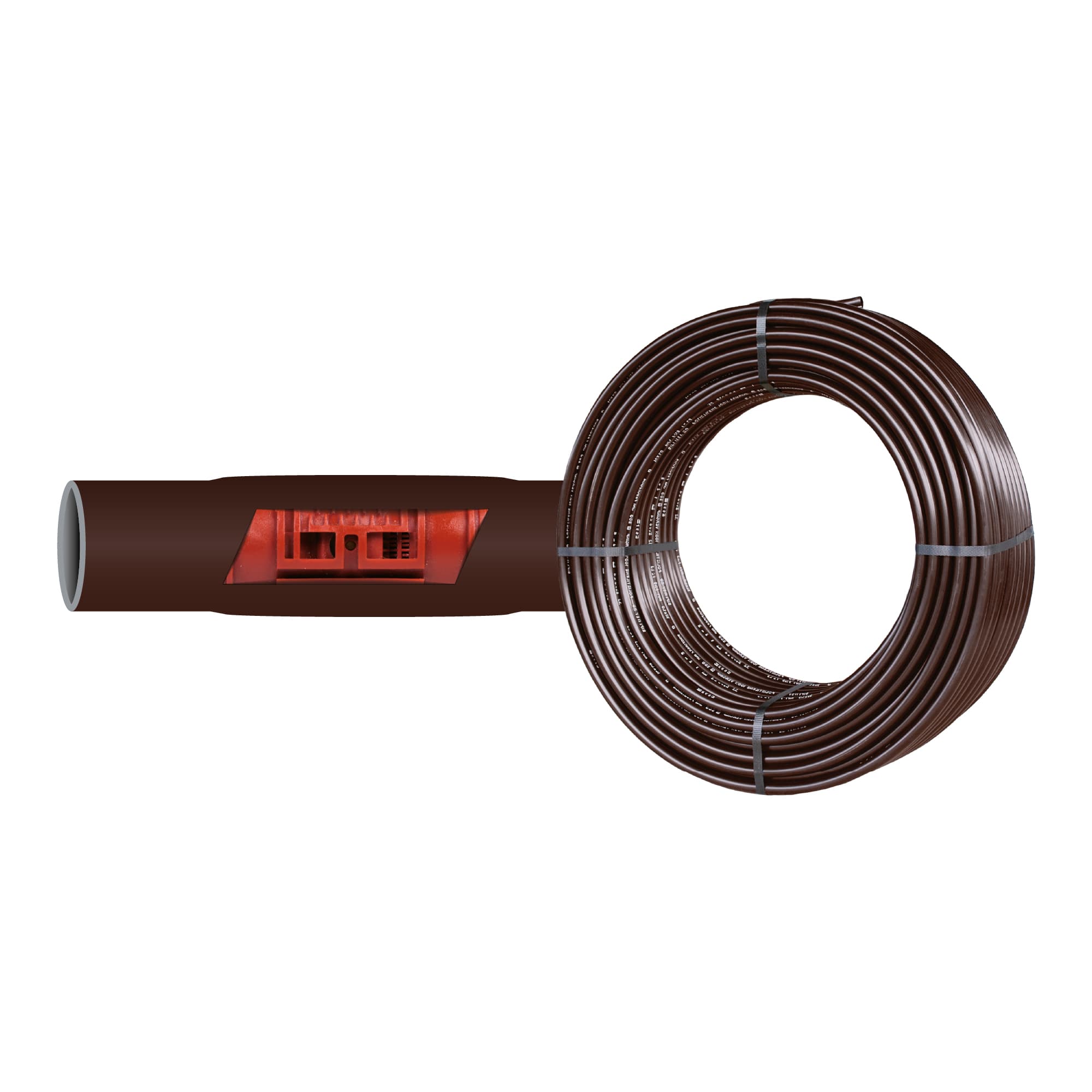 Труба для краплинного поливу Irritec Multibar Brown D16 мм, L33 см, Q2.1 л/ч (25м)